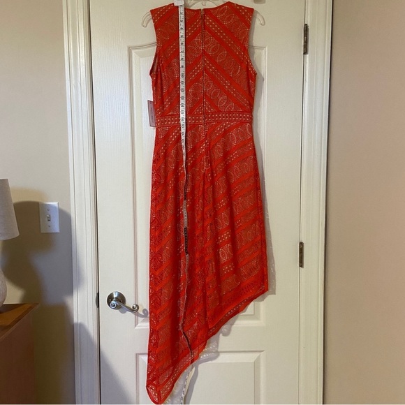 Bisou Bisou Elegant Red Sleeveless Dress - Picture 11 of 13